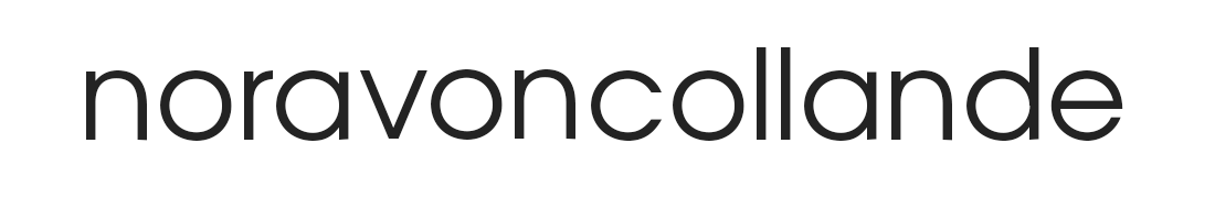 Logo Schriftzug Nora von Collande